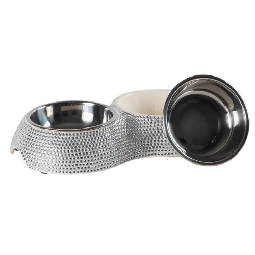Crystal Dog Bowl Diner