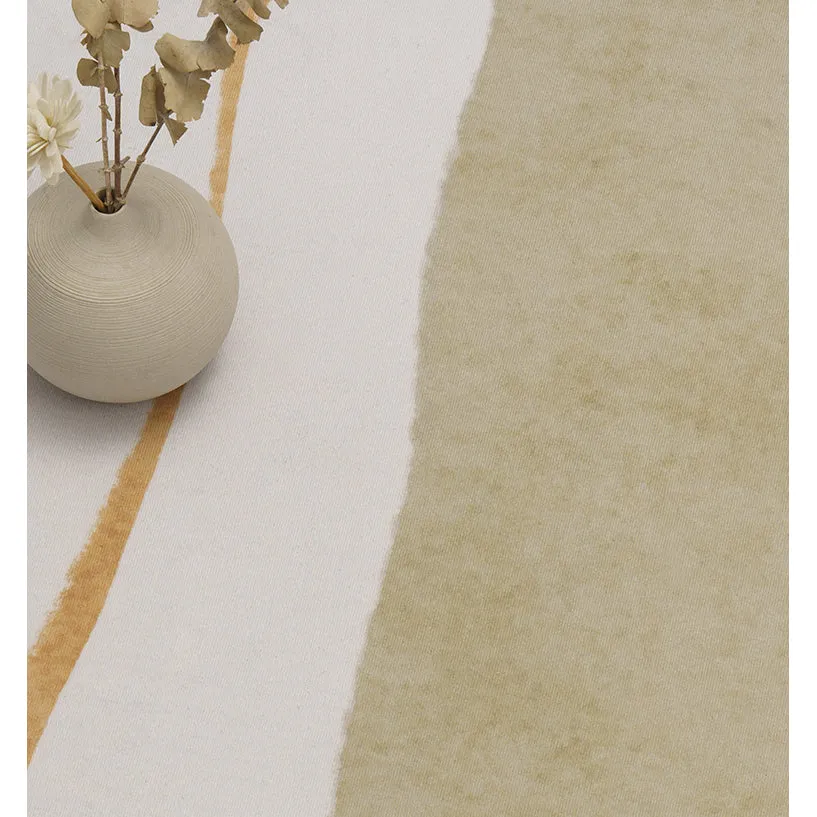 Modern Abstract Non-Shedding Area Rug Summer 120X160CM
