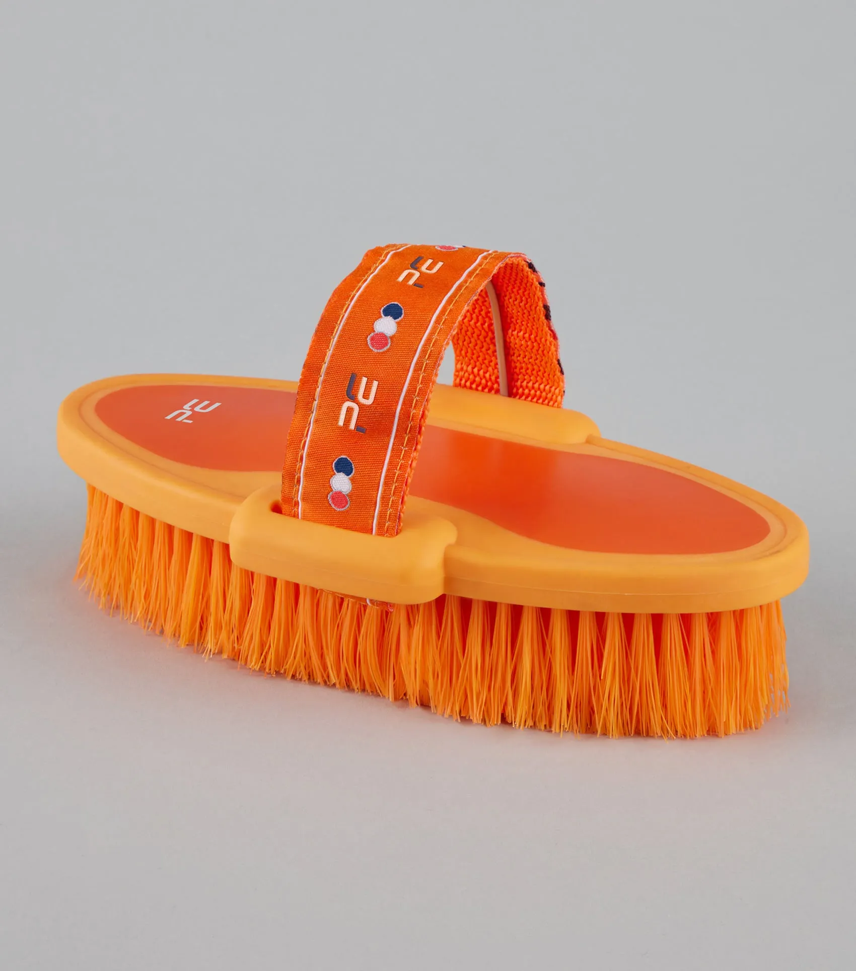 Soft-Touch Body Wash Brush Orange & Amber