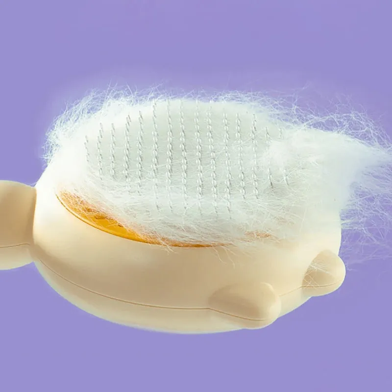 Universal Needle Brush Pet De-shedding Massaging Grooming Comb