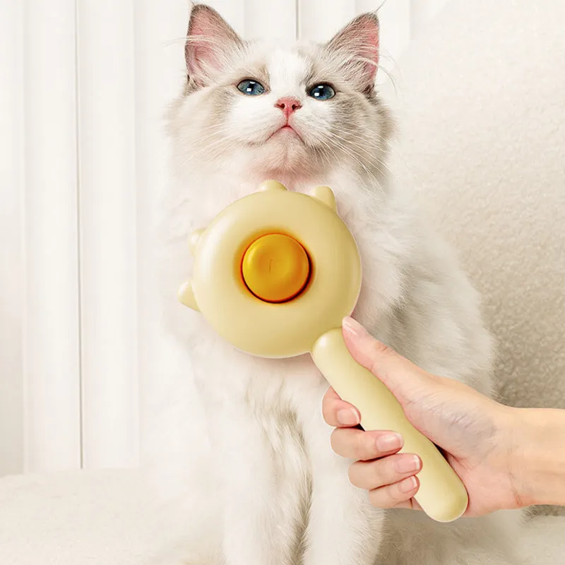 Universal Needle Brush Pet De-shedding Massaging Grooming Comb